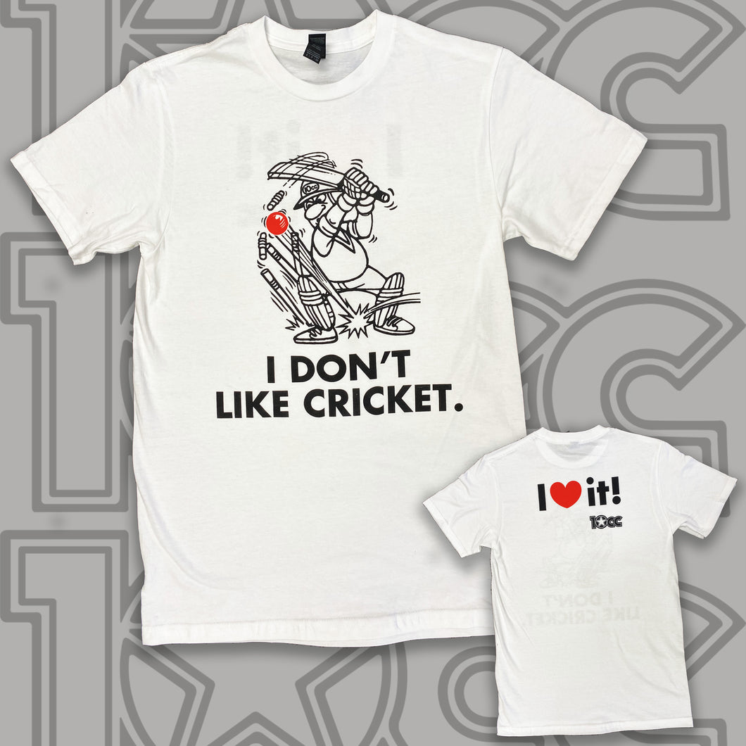 10CC I DON’T LIKE CRICKET T-SHIRT