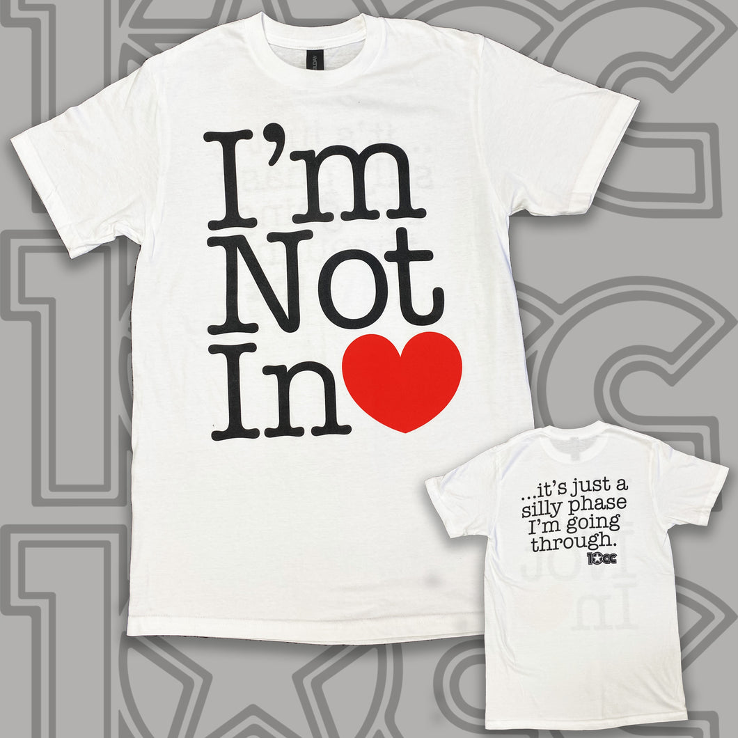 10CC I’M NOT IN LOVE T-SHIRT