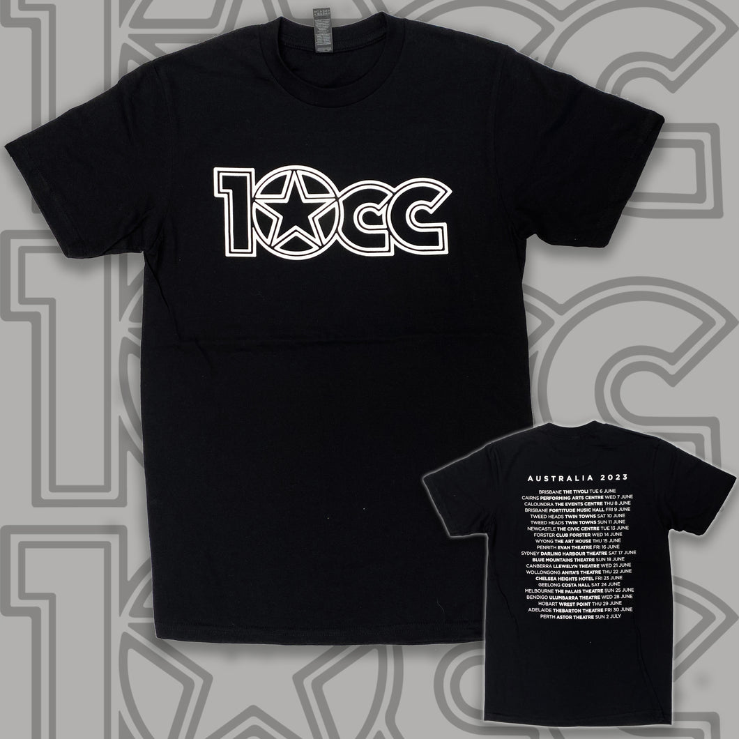 10CC 2023 AUS TOUR T-SHIRT