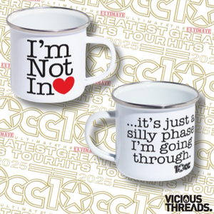 10cc Enamel Mug (I'm Not In Love)