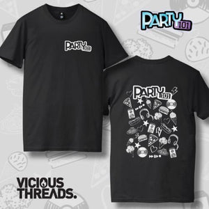 PARTY 101 CLIP ART TEE