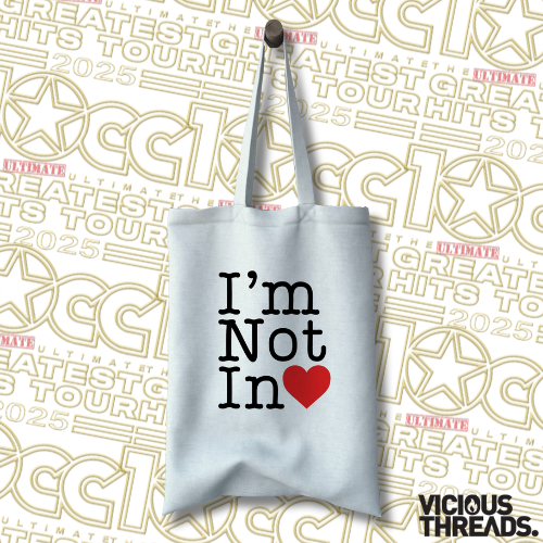10cc Tote Bag (I'm Not In Love)