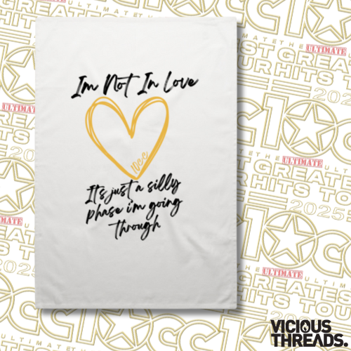 10cc Tea Towel (I'm Not In Love)