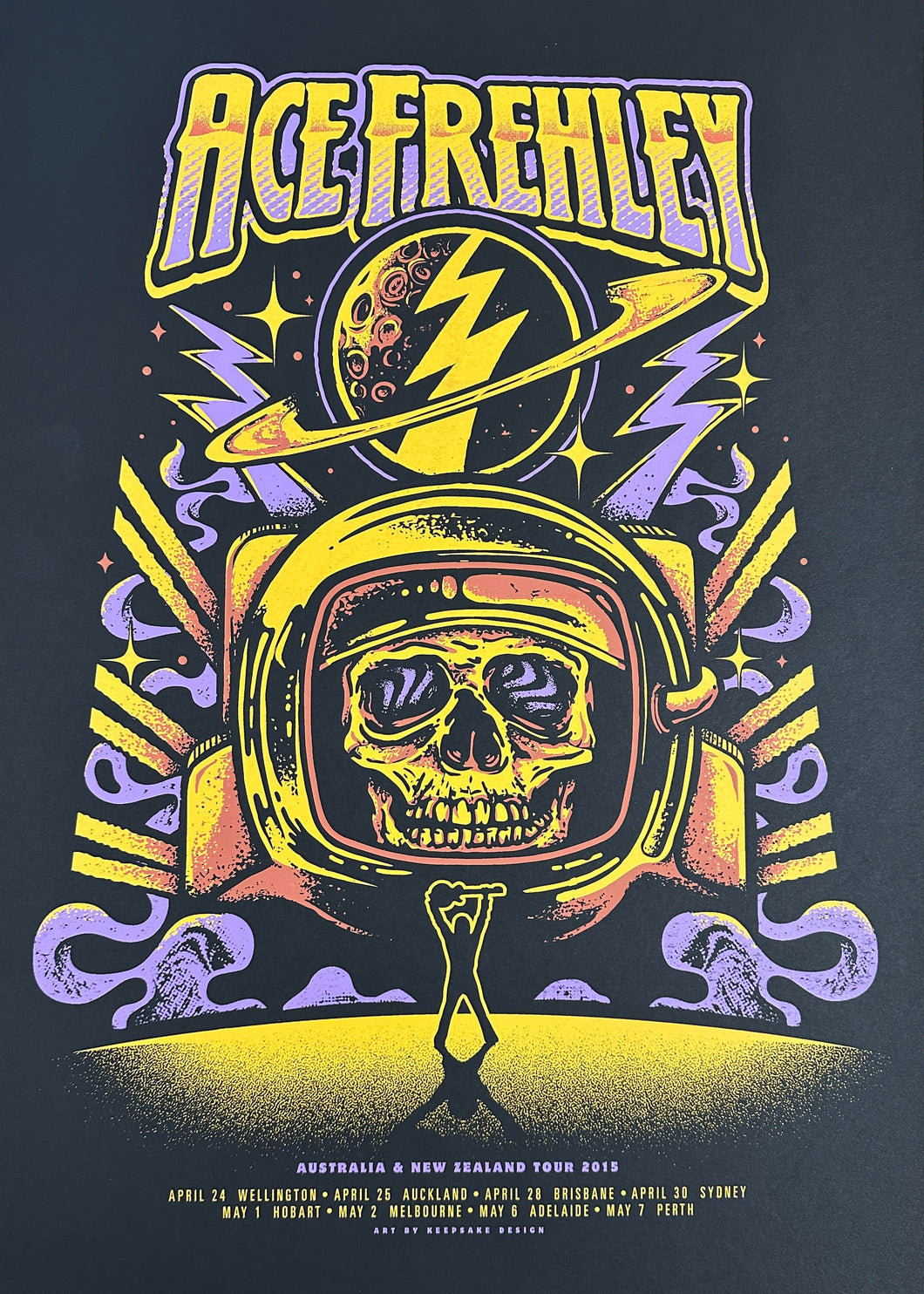 Ace Frehley Screenprint Poster 2015