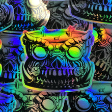 Load image into Gallery viewer, FATWF DATA DOOM HOLOGRAPHIC STICKER
