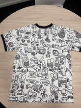 Load image into Gallery viewer, TISM all over cartoon T-shirt
