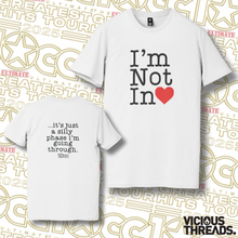 Load image into Gallery viewer, 10CC I’M NOT IN LOVE T-SHIRT
