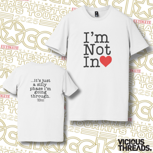10CC I’M NOT IN LOVE T-SHIRT