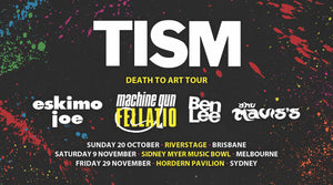 TISM - DEATH TO ART - STUBBY HOLDER