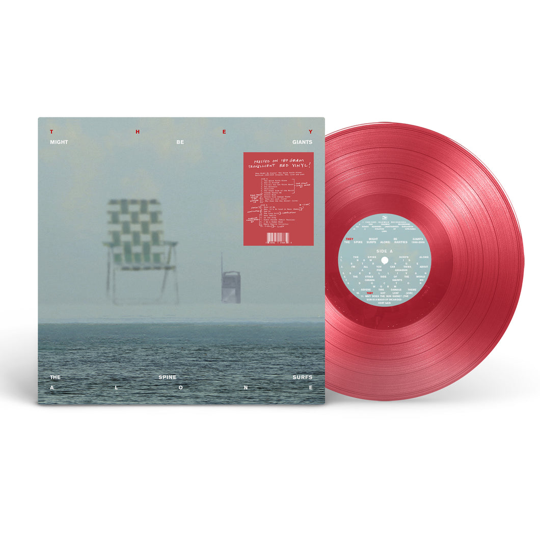 THEY MIGHT BE GIANTS - THE SPINE SURFS ALONE - COLOURED VINYL LP