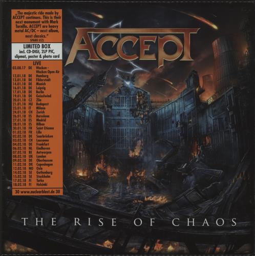 ACCEPT - THE RISE OF CHAOS BOX SET - Vinyl & CD