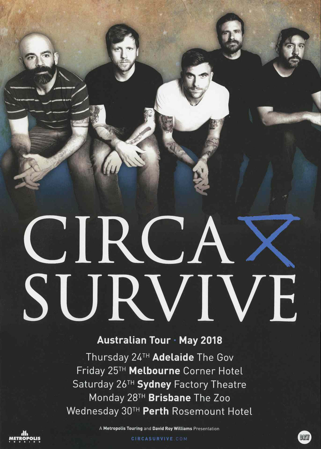 Circa Survive Poster 2018