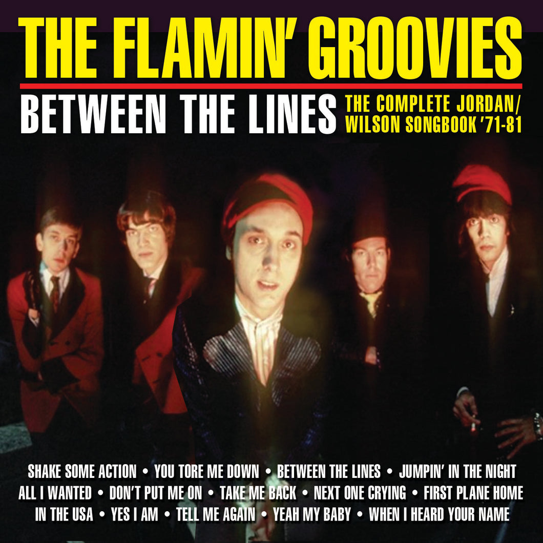 FLAMIN' GROOVIES - BETWEEN THE LINES: THE COMPLETE JORDAN/WILSON SONGBOOK ‘71-81 - CD