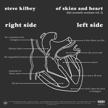Load image into Gallery viewer, STEVE KILBEY - OF SKINS AND HEART (ACOUSTIC SESSIONS VOL. 1) - VINYL LP

