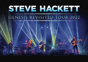Steve Hackett Genesis Revisited 2022 Tour Poster