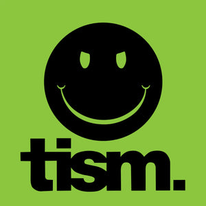 TISM - GREEN SMILEY STICKER