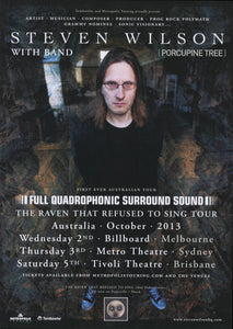 Steven Wilson Poster 2013