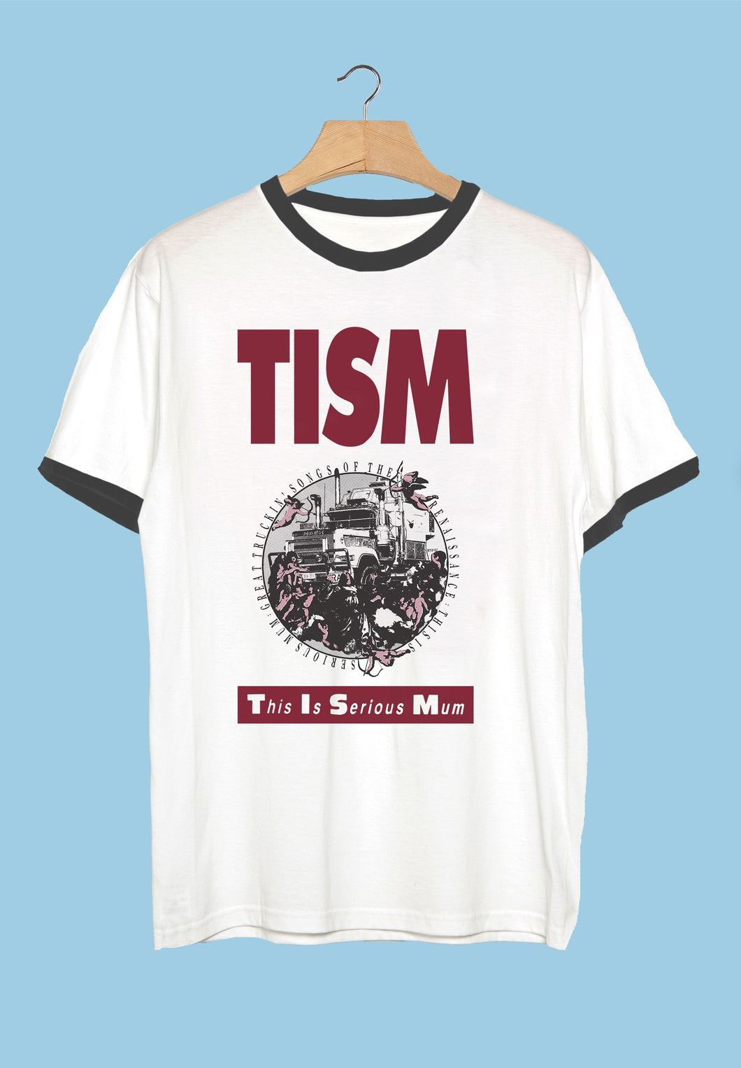 TISM - GREAT TRUCKIN SONGS -  RINGER T-SHIRT