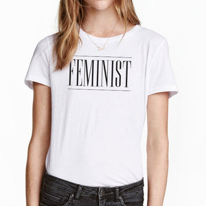 Feminist T-Shirt (WHITE)