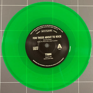 TISM - For Those About To Rock - 7" single - paper sleeve - Green vinyl
